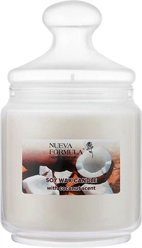 Ароматическая свеча "Кокос" в банке - Nueva Formula Soy Wax Candle 450g (450g, 700g) (969234-1230547-2)
