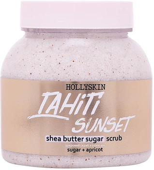 Сахарный скраб с маслом ши и перлитом - Hollyskin Tahiti Sunset 300ml (300ml) (970605-1231886-2)