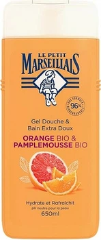 Гель для душу "Апельсин та Грейпфрут" - Le Petit Marseillais Orange Bio & Pamplemousse 650ml (650ml) (961196-1222118-2)