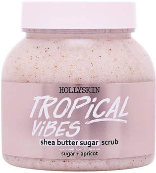 Сахарный скраб с маслом ши и перлитом - Hollyskin Tropical Vibes 300ml (300ml) (970608-1231906-2)