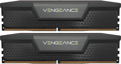 Оперативная память Corsair DDR5-5200 16384MB PC5-41600 (Kit of 2x8192) Vengeance Black (CMK16GX5M2B5200C40)