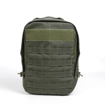 Універсальний тактичний рюкзак 10 літрів, військовий штурмовий рюкзак із щільної тактичної тканини Kiborg Хакі