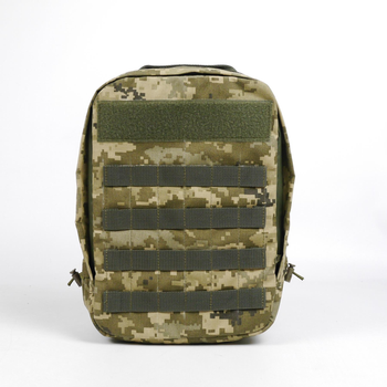 Універсальний тактичний рюкзак 10 літрів, військовий штурмовий рюкзак із щільної тактичної тканини Kiborg Піксель