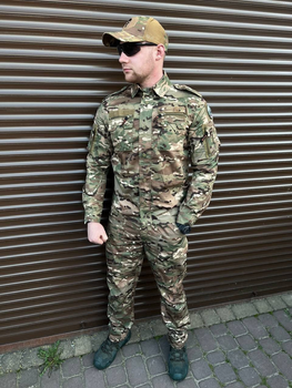 Тактичний військовий костюм M16H ( Китель + Штани ), Камуфляж: Мультикам, Розмір: XL