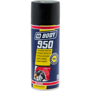 Антигравийное покрытие | BODY 950 Proline | Аэрозоль 400 мл — Черный