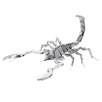 Металлический 3D-пазл Piececu Скорпион