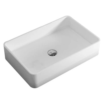 Умывальник накладной FLAMINIA Miniwash 600x400x130мм прямоугольный белый MWL60