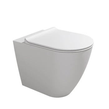 Унітаз підлоговий Flaminia Link із системою Goclean plus, latte milky white matt (LK117RG) (LK117RGLAT)