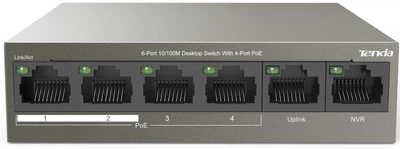 Przełącznik Tenda TEF1106P-4-63W (TEF1106P-4-63W)