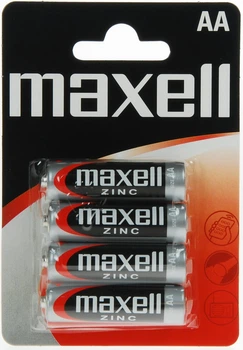 Батарейка AA Maxell R-6 4PK blister