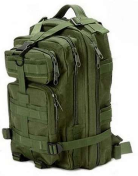 Тактичний штурмової військовий рюкзак на 23-25 літрів Traum зелений