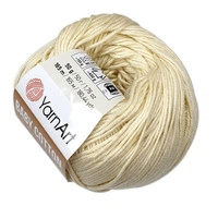 Турецкая пряжа для вязания YARNART BABY COTTON (беби котон) 402 крем