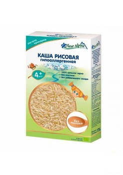 Каша FLEUR ALPINE рисова Гіпоалергенна безмолочна 1х175 г (88206)