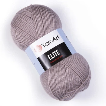 Турецкая пряжа для вязания Yarnart Elite (Элит) акрил 857 беж