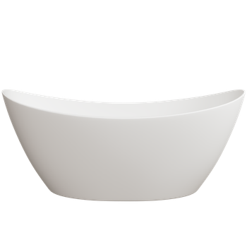 Ванна отдельностоящая глянцевая Amidicon Capri 170x77 из литого камня CAPRI_170_HL