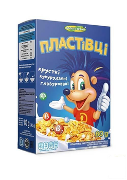 Хлопья кукурузные в глазури 80 г (101678)