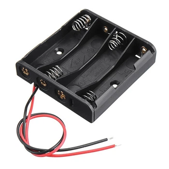 Бокс на 4 ААА батареи 6V кейс питание Arduino