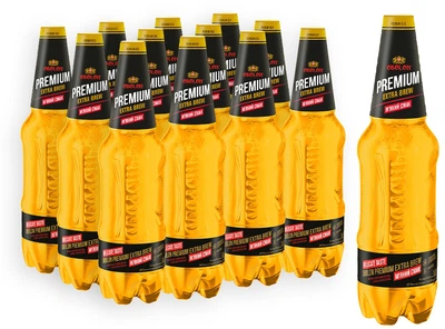 Оболонь Premium Extra Brew світле фільтроване 1 л × 12, ПЕТ