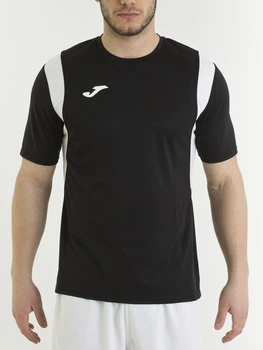 Футболка спортивна довга чоловіча Joma Dinamo 100446.100 XL Чорна (9996535144092)