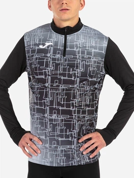 Спортивная кофта мужская Joma Elite Viii 101930.100 M Черная (8424309529451)