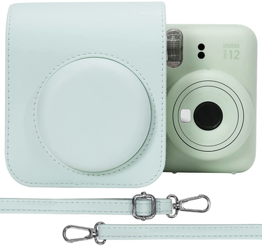 Чехол FujiFilm INSTAX mini 12 / 11 / 9 Мятно-зеленый для фотоаппарата Mint Green