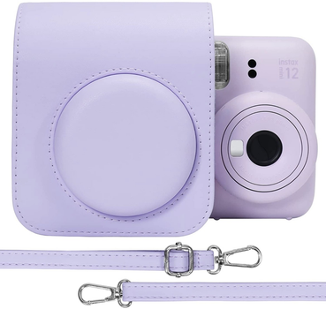 Чехол FujiFilm INSTAX mini 12 / 11 / 9 фиолетовый для фотоаппарата Lilac Purple