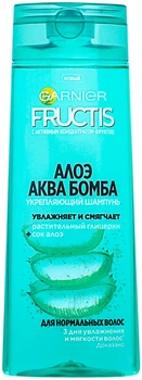 Зміцнюючий шампунь для нормального волосся "Алое Аква Бомба" Garnier Fructis 400ml (770427-703283-2)