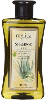 Шампунь с протеинами пшеницы и экстрактом алоэ "Здоровый блеск" Melica Organic 300ml (648114-556613-2)