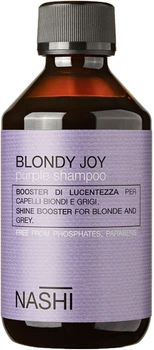 Шампунь для волосся проти жовтизни Nashi Argan Blondy Joy Purple Shampoo 250ml