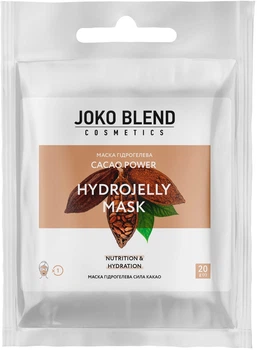 Маска гидрогелевая для лица Joko Blend Cacao Power Hydrojelly Mask 20g (892307-802368-2)