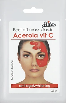 Маска альгинатная классическая порошковая "Ацерола и витамин С" Mila Mask Peel Off Acerola 25g (720799-884003-2)