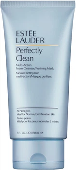 Пенка для умывания и очищающая маска 2 в 1 Estee Lauder Perfectly Clean Multi-Action Foam Cleanser 150ml (458823-522515-2)