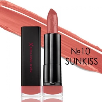 Губная помада Max Factor Velvet Matte Lipstick 10 - SunKiss (4 г) (701519-993465-2)