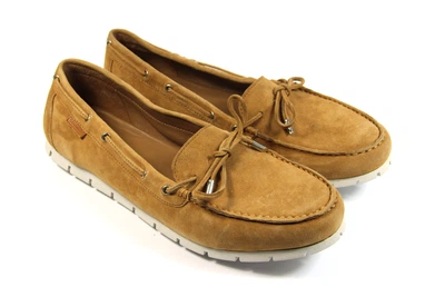 Женские мокасины Sansibar Shoes Темно-бежевый 42 #10973