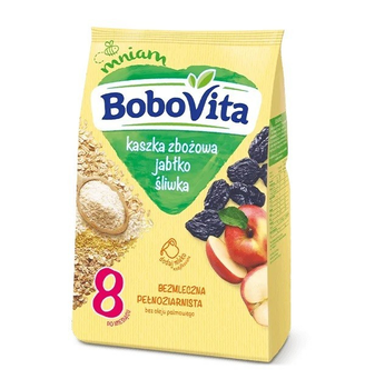 Безмолочна каша Bobovita мультизлакова з яблуком та чорносливом(99383)
