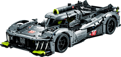 Dubl - Zestaw klocków LEGO Technic Peugeot 9X8 24H Le Mans Hybrid Hypercar 1775 elementów (42156)