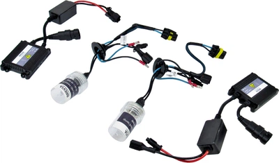 Набор автомобильных ксеноновых ламп H1 (Brevia) 6000K (Super Slim Ballast) (15162)