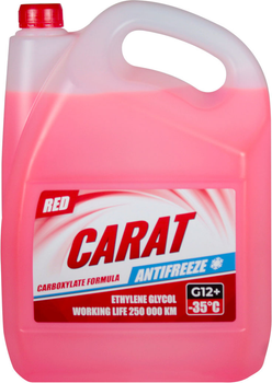 Antifreeze g12 5l, RED, ТМ _CARAT_, 4,3 кг (4шт/уп), Carat KR82363