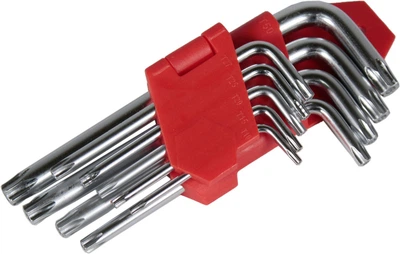 Набір зірочок Г-подібних ключів TORX (Lavita) (Cr-V, T10-T50) LA 511603