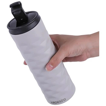 Термокружка Ardesto Bright Сity AR-2640-BG 400 мл бежевая