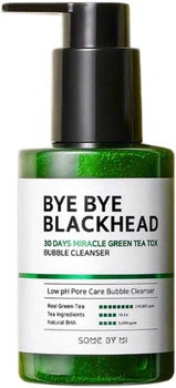 Маска-пінка проти чорних цяток Some By Mi Bye Bye Blackhead 30 Days Miracle Green TeaTox Bubble Cleanser 120 г (8809647390244)