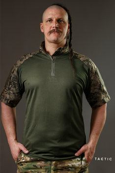 Тактична військова сорочка Убакс (UBACS) з коротким рукавом, мультикам 58