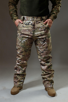 Військові брюки Tactic (тактичні штани) SoftShell Мультикам зимові 52