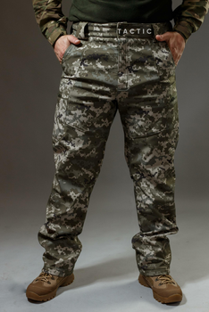 Військові брюки Tactic (тактичні штани) SoftShell Піксель зимові 56