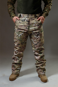 Військові брюки Tactic (тактичні штани) SoftShell Мультикам зимові 50