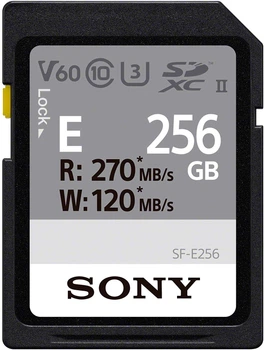 Карта пам'яті Sony Entry SDXC 256 ГБ C10/UHS-II/U3/V60