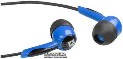 Słuchawki Defender Basic 604 Czarno-Niebieskie (63608)