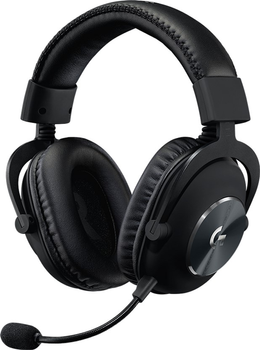 Słuchawki Logitech G PRO X gamingowy zestaw słuchawkowy czarny (981-000818)