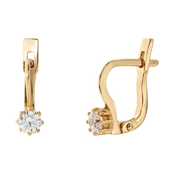 Серьги детские Diamant с1929 (442245)