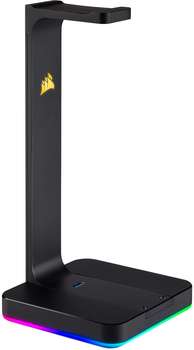 Stojak na słuchawki Corsair Gaming ST100 RGB Premium z dźwiękiem przestrzennym 7.1 (CA-9011167-EU)